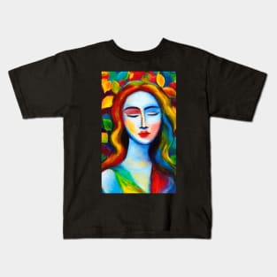 Goddess of Autumn 2 Kids T-Shirt